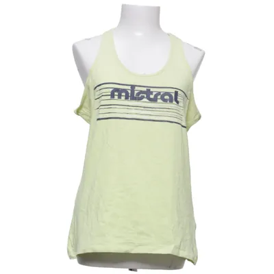 Sports tank top (Yellow) from Mistral Cotton, Elastane