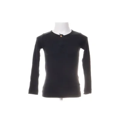 Henley shirt (Zwart) van Name It Elastaan, Modal