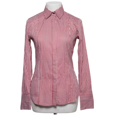 Chemise (Rouge, Blanc) de Van Laack Coton, Élasthane, Polyamide