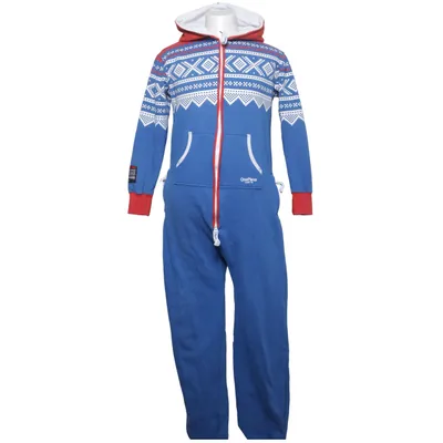 Mjukisdräkt (Blå, Röd, Vit) från OnePiece Bomull, Polyester