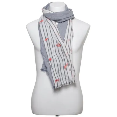 Shawl (Blue, White, Multicolored) from Hackett London Cotton, Viscose