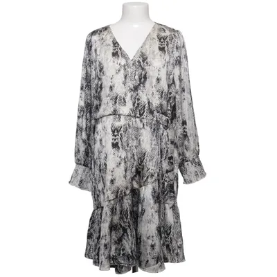 Wrap dress (Black, White, Gray) from Annabelle Polyester