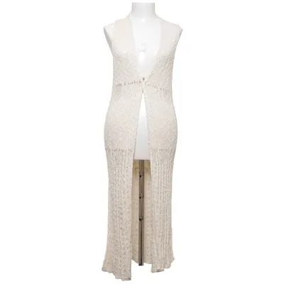 Väst (Beige) från Forever 21 Akryl, Bomull