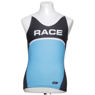Sport tanktop (Blauw, Zwart, Wit) van Pro Polyester
