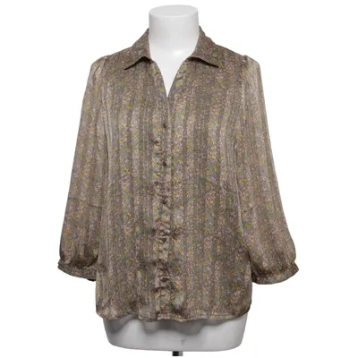 Blus (Grön, Flerfärgad) från La Petite Étoile Metallfiber, Polyester, Viskos