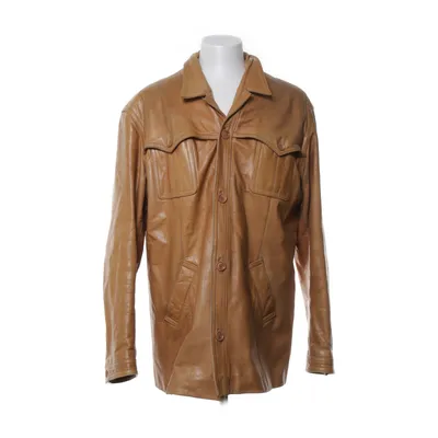 Läderjacka (Brun) från Hollies Stockholm Polyester