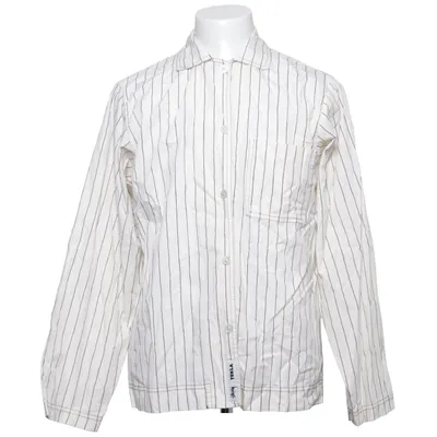 Chemise de pyjama (Blanc, Gris) de Tekla Coton biologique