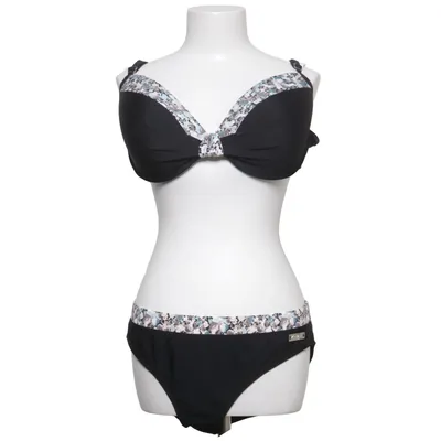 Bikini (Zwart, Meerkleurig) van Laura Torelli Elastaan, Polyamide, Polyester