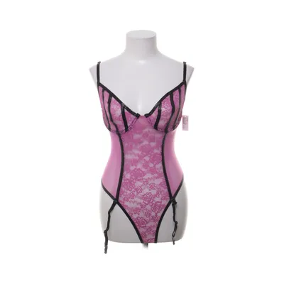 Lingerie body (Pink) from La Finesse Dessous Elastane, Polyamide