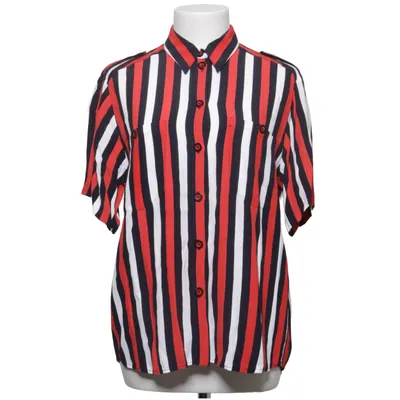 Short sleeve shirt (Red, Blue, White) from Kellermann Viscose