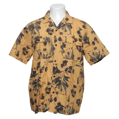 Kortärmad skjorta (Gul, Flerfärgad) från Knowledge Cotton Apparel Ekologisk bomull
