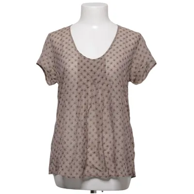 Top (Beige, Bruin) van Rützou Katoen, Zijde