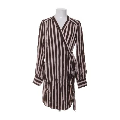 Wrap dress (Pink, Brown) from Selected Femme Viscose