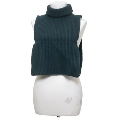 Collar (Green) from Sandro Cashmere, Polyamide, Viscose, Wool