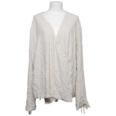 Blouse portefeuille (Beige) de Sabo Coton, Lin