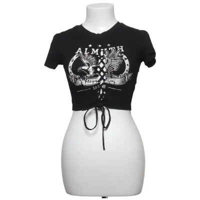 Crop top (Sort) fra Meysikim Bomuld