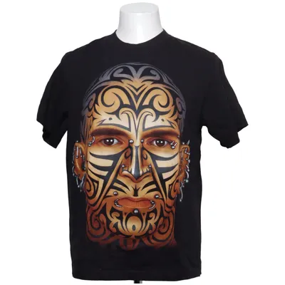 T-shirt (Svart, Flerfärgad) från Rock Eagle Bomull