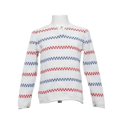 Sweater (White, Red, Blue) from Kaxs by KappAhl
