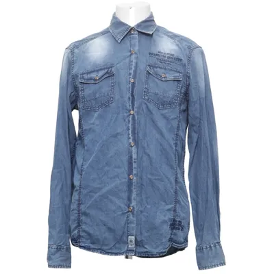 Chemise en jean (Bleu) de Much More Coton