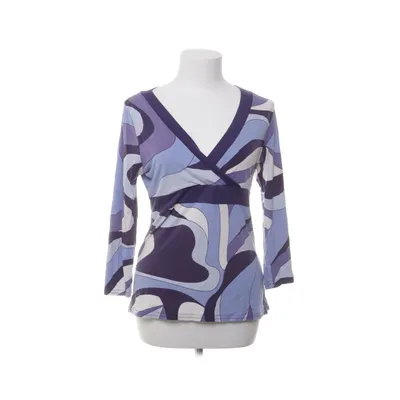 Blouse (Purple, Multicolored) from Tippy Elastane, Viscose