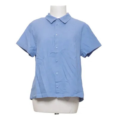 Korte mouwen shirt (Blauw) van Carry Linnen, Viscose