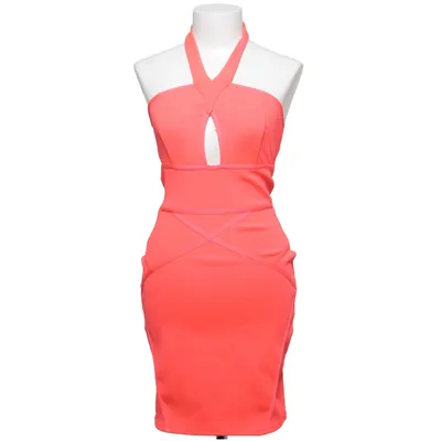 Halterneck-kjole (BANDAGE DRESS) fra NLY One Elastan, Polyester