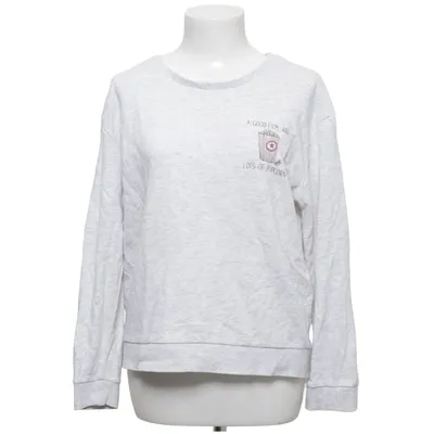 Sweatshirt (Gray) from Clockhouse by C&A Cotton, Polyester, Viscose