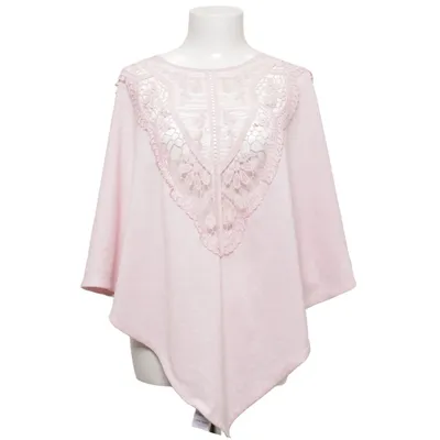 Poncho (Pink, Purple, White) from KappAhl Polyester