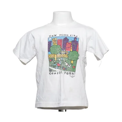 T-shirt (Vit, Flerfärgad) från Saad Collection Bomull