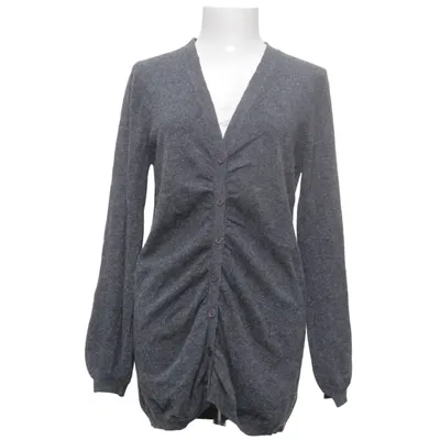 Cardigan (Gris) de Assuili Angora, Cachemire, Élasthane, Viscose, Laine