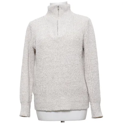 Trui (Beige) van Object Acryl, Katoen, Polyester