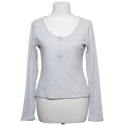 Henley shirt (Gray) from Hollister Polyamide, Polyester, Viscose