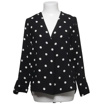 Blus (Svart, Vit) från Next Petite Återvunnen polyester