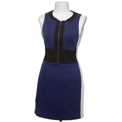 Jurk (Blauw, Zwart, Wit) van Laundry by Design Elastaan, Polyester, Viscose