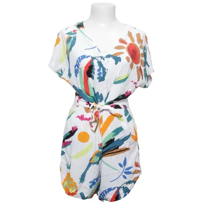 Combinaison (Blanc, Multicolore) de Urban Classics Viscose