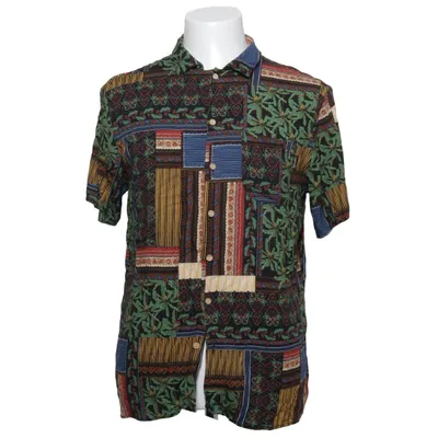 Short sleeve shirt (A1007-01-G002) from Kaotiko Viscose
