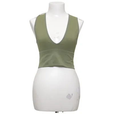 Crop top (Groen) van Urban Outfitters Elastaan, Polyamide
