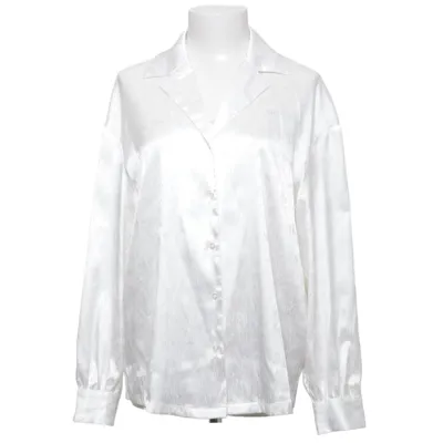 Skjorte (Hvid) fra Misslisibell x NA-KD Polyester