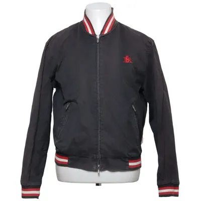 Bomberjacka (Grå, Röd, Vit) från Baracuta Bomull