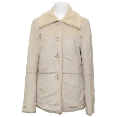 Shearlingjacka (Beige) från Pietro Filipi Akryl, Polyester