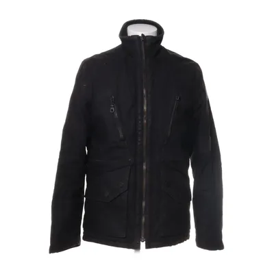 Jacket (Black) from Bar Cotton, Polyester