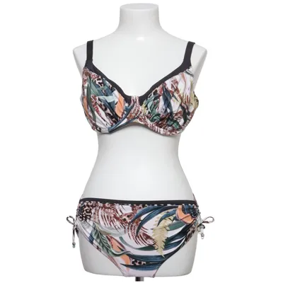 Bikini (2108-457 Bikini Set 44D multi AOP) från Charmline Elastan, Polyamid
