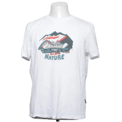 T-shirt (Vit, Flerfärgad) från Lundhags Lyocell, Ekologisk bomull