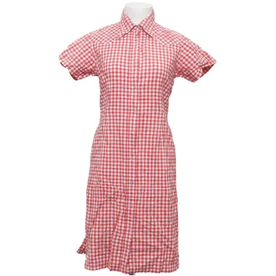 Shirt dress (Red, White) from C.A.M Cotton, Elastane