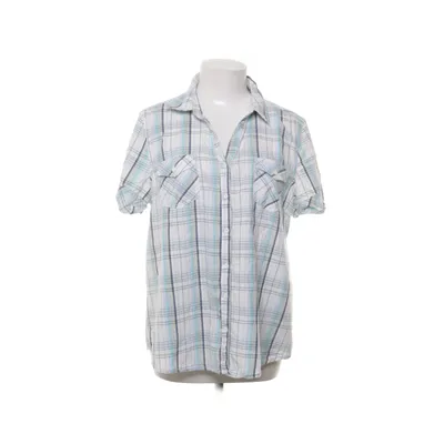 Kortärmad skjorta (Vit, Blå, Flerfärgad) från Number One Bomull