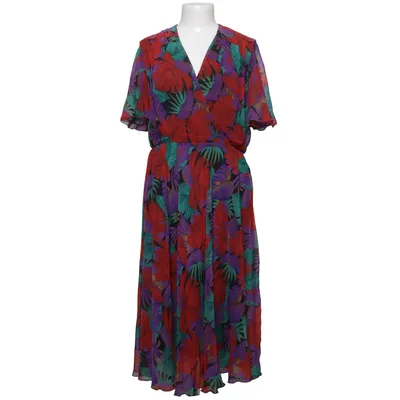 Robe portefeuille (Noir, Multicolore) de Claudia Polyester