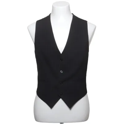 Suit vest (Black) from Adam Polyester, Viscose