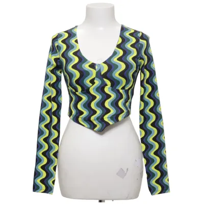 Top (Blue, Green, Yellow, Multicolored) from FB Sister Cotton, Elastane