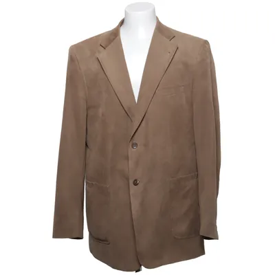 Kavaj (Beige) från Cavaliere Polyester, Viskos