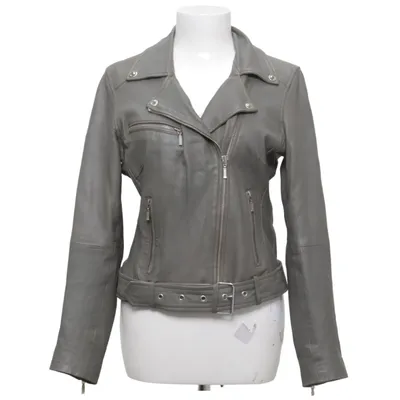 Veste de motard (Vert) de Claire Woman Cuir, Polyester